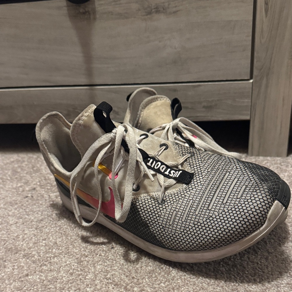 Nike Gray and Pink Sneakers